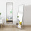 Living And Home (50cm W x 160cm H) Modern Rectangular Metal Full Length Mirror Black 3
