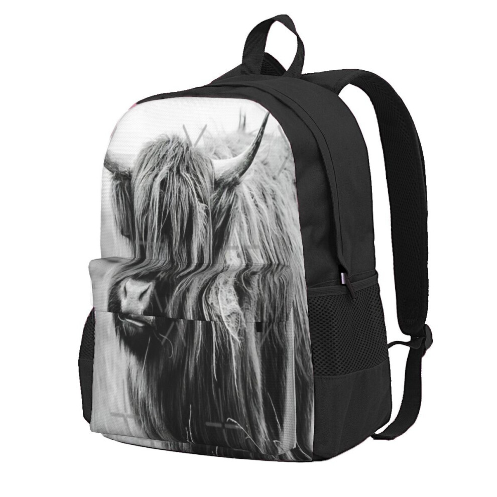 Young Highland Cow Backpacks Men's Backpacks Bags For Women Backpacks Women Backpack Travel Backpack-image-OPC-PBTM8D2-NEW