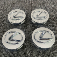 SET OF 4 LEXUS SILVER WHEEL HUB CENTER CAP RIM 62MM