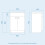 NES Home Nes Home Grey 600mm Freestanding Gloss Basin Vanity Storage Unit 7