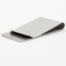 High Stainless Steel Metal Money Clip Silver Dollar Cash Clamp Holder Wallet for Men