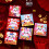 6Pcs/Bag Cartoon Rabbit Year Red Envelope Chinese Year Decor Spring 6