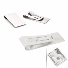 Portable Stainless Steel Money Clip Holder Dollar Cash Clamp Holder Wallet Metal Money Holder Slim Pocket Bill Steel Clip Clamp