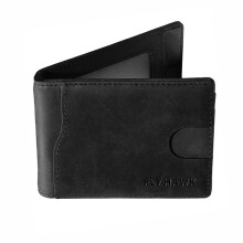 Leather Money Clip for Men with Front Pocket Wallet Metal Clips with Stainless Steel Clip Men Money Holder Dollar