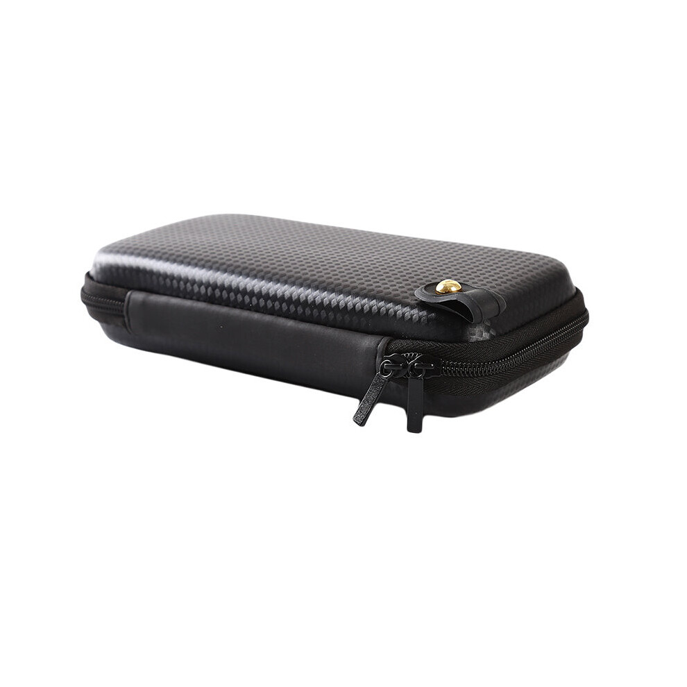 Earphone Bag Portable Headset Box Traveling Storage Bag Case Headset Carrying Pouch Headphone Package Black 885662326688