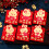 6Pcs/Bag Cartoon Rabbit Year Red Envelope Chinese Year Decor Spring 1