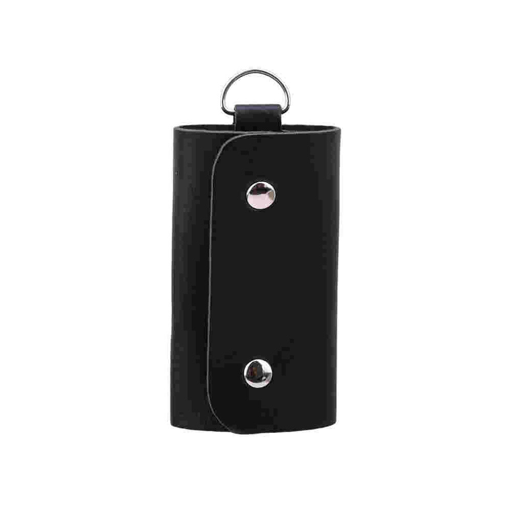 Men Pu Leather Car Key Wallets Keychain Housekeeper Keys Holder Organizer Bags Manager Pu Leather Holder Car Keychain Key Wallet Black 885662318072