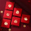 6Pcs/Bag Hot Stamping Rabbit Red Packet Chinese Year Decor Spring 1