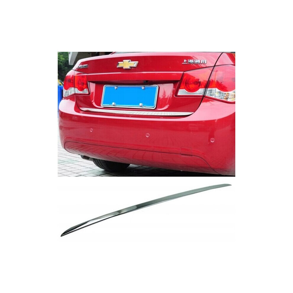 Chevrolet Cruze - Chrome Trunk Trim - Tailgate Accent - Premium Car Rear Detail - Shine Enhancer Tuning 4113047215651