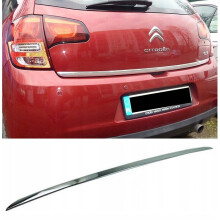 Citroen C3 II 08- Chrome Trunk Trim - Tailgate Accent