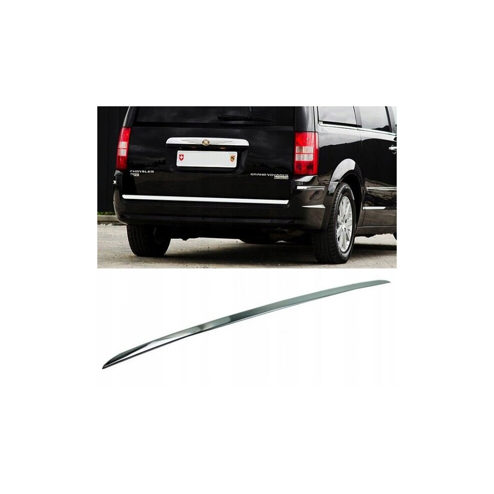 Chrysler Grand Voyager V 2010- Chrome Trunk Trim - Tailgate Accent 4096028110759