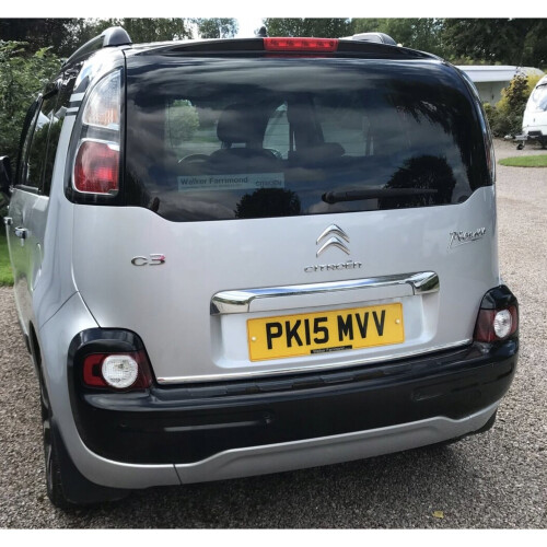 Citroen C3 Picasso - Chrome Trunk Trim - Tailgate Accent 1