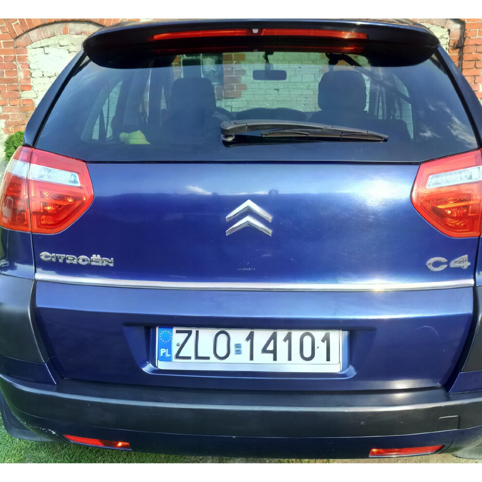 Citroen C4 I Picasso - Chrome Trunk Trim - Tailgate Accent 4135819977635