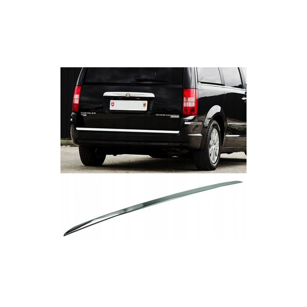 Chrysler Grand Caravan V 2010- Chrome Trunk Trim - Tailgate Accent 4110268866051