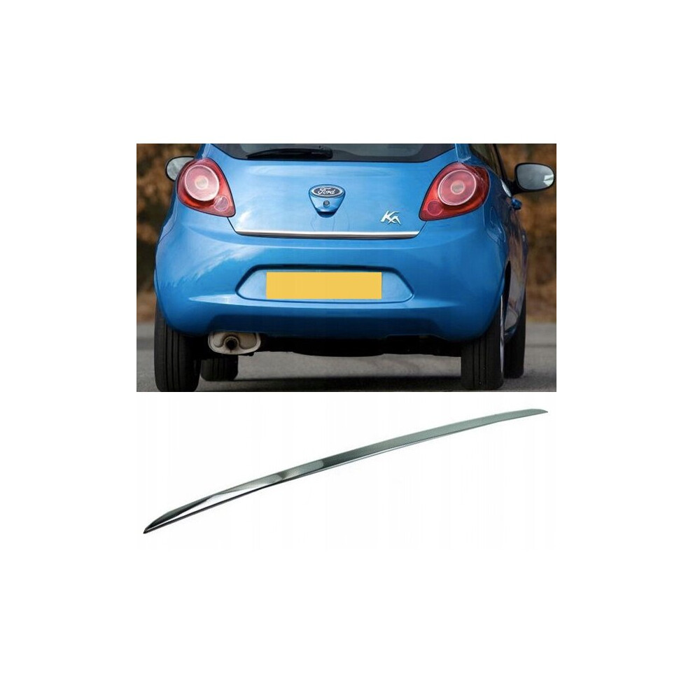 Ford Ka Ii 2008- Chrome Trunk Trim - Tailgate Accent 4117403302740