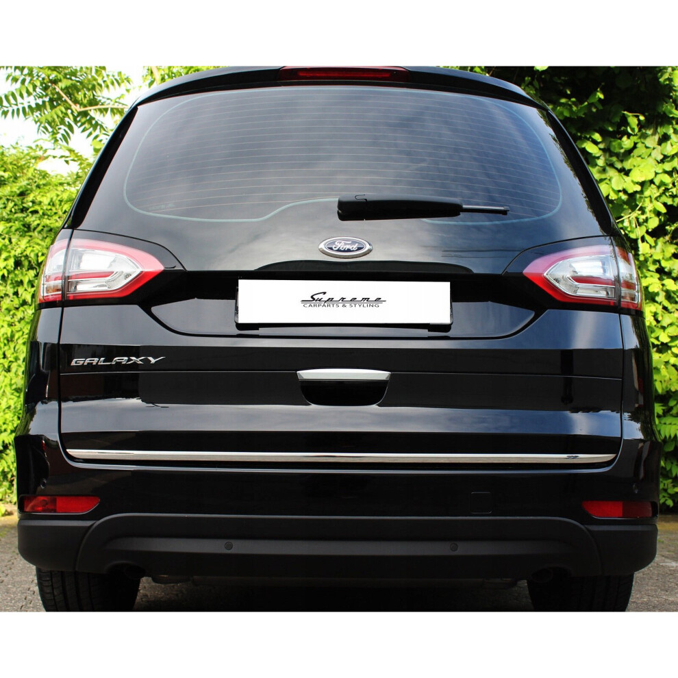 Ford Galaxy Mk4 Iv - Chrome Trunk Trim - Tailgate Accent 4135333561167