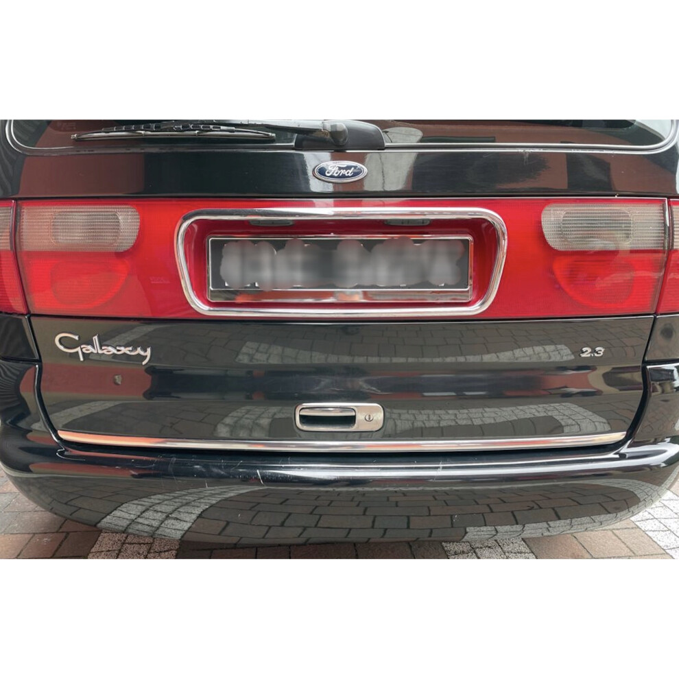 Ford Galaxy I Chrome Trunk Trim - Tailgate Accent 4108874479734