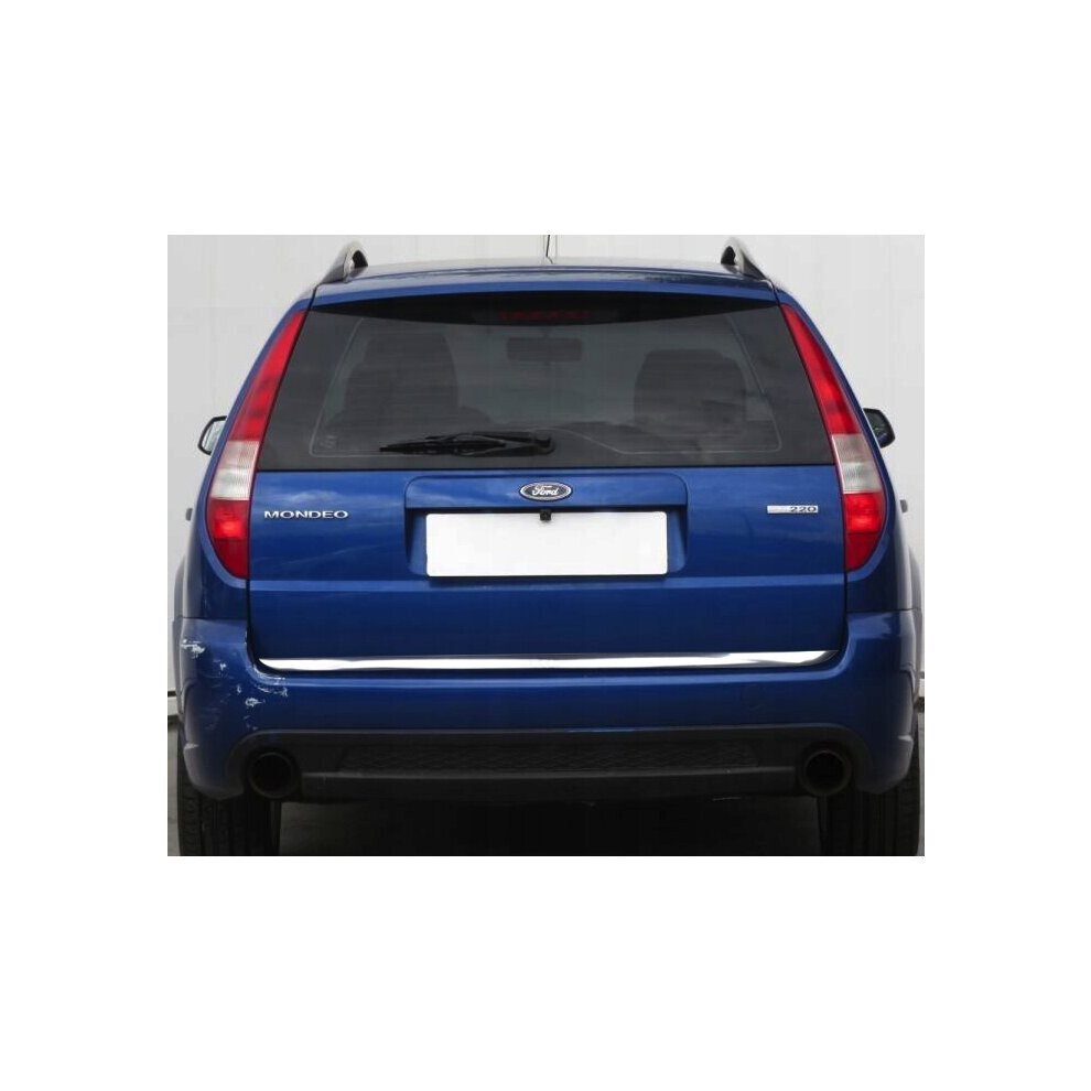 Ford Mondeo Mk3 Iii Station Wagon - Chrome Trunk Trim - Tailgate Accent 4119780475277
