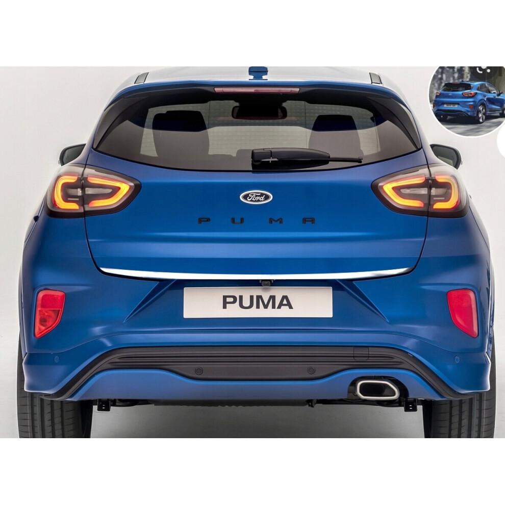 Ford Puma 2019+ Chrome Trunk Trim - Tailgate Accent 4092448328941