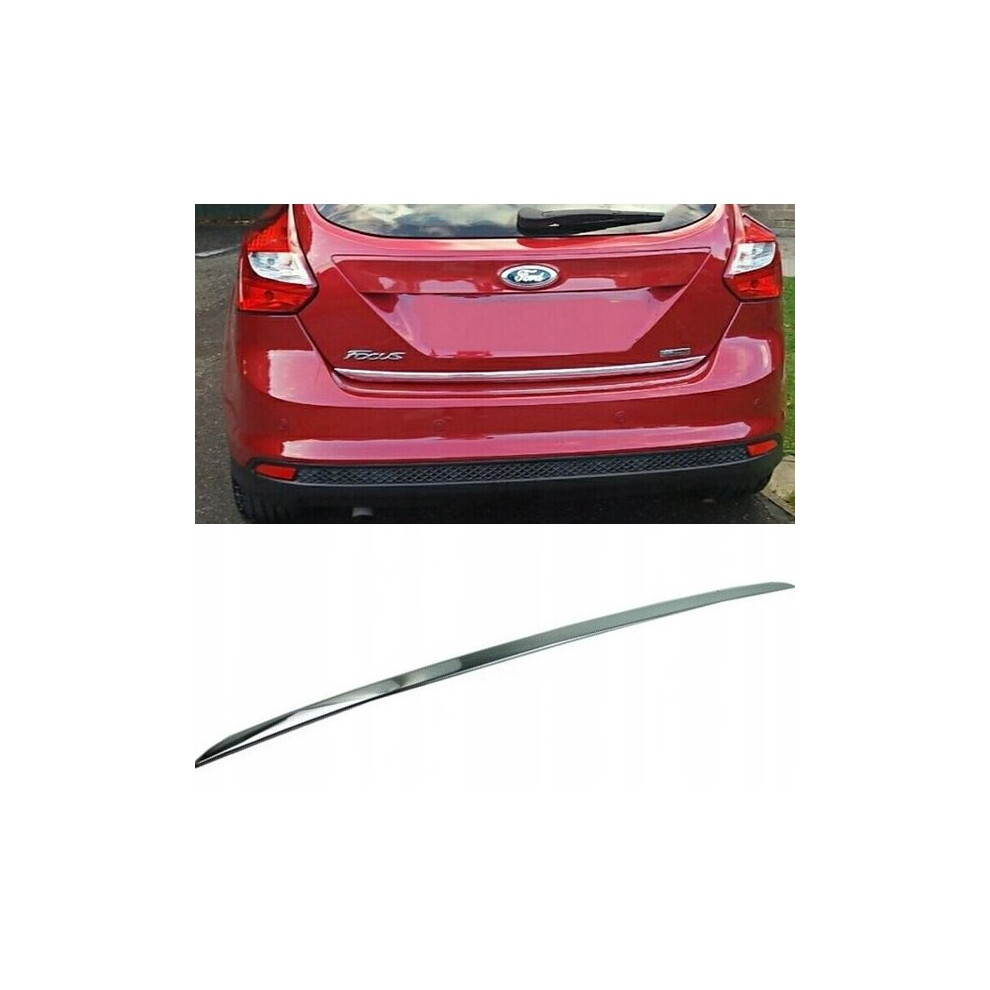 Ford Focus Mk Iii - Chrome Trunk Trim - Tailgate Accent 4110717975273