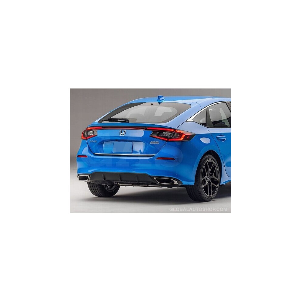 Honda Civic Xi Hatchback 2022+ Chrome Trunk Trim - Tailgate Accent - Premium Car Rear Detail 4104382413130