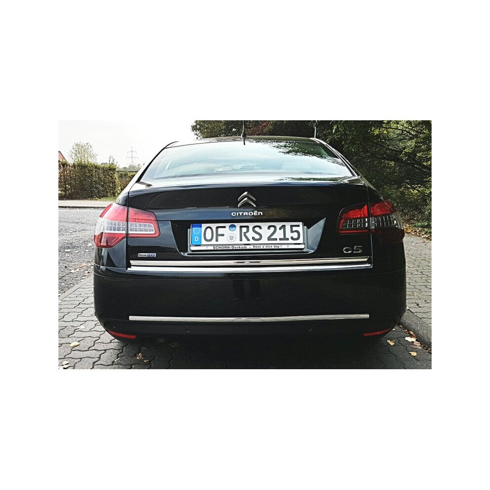 Citroen C5 Iii Rd Sedan - Chrome Trunk Trim - Tailgate Accent 4104500248675