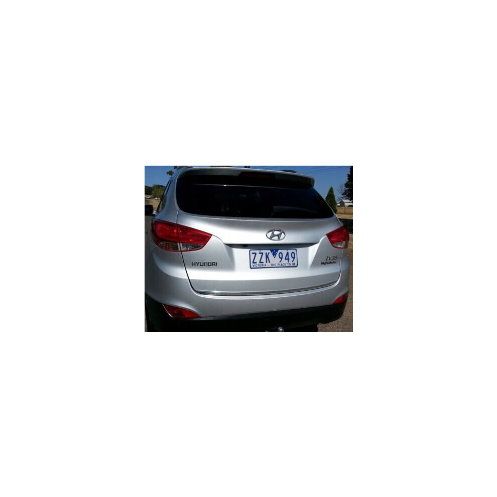Hyundai Ix35 - Chrome Trunk Trim - Tailgate Accent - Premium Car Rear Detail 4130815908379