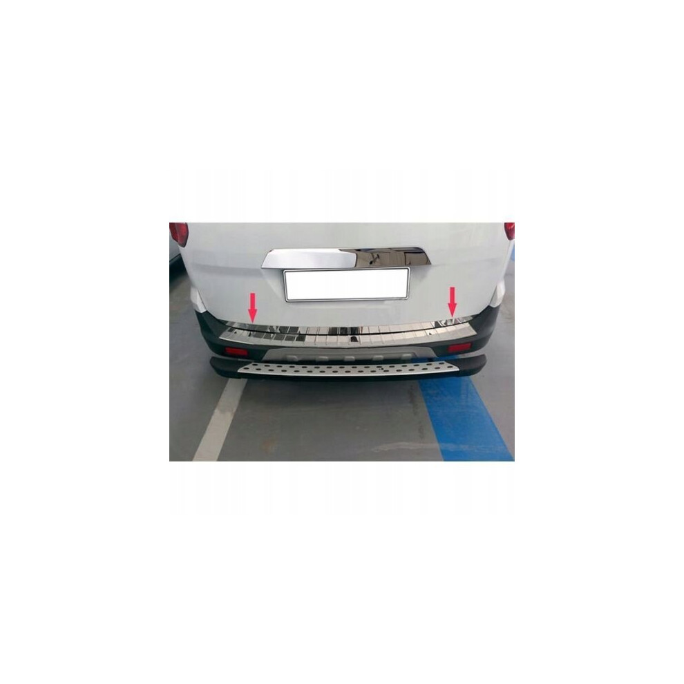 Ford Tourneo Courier - Chrome Trunk Trim - Tailgate Accent 4114918062930