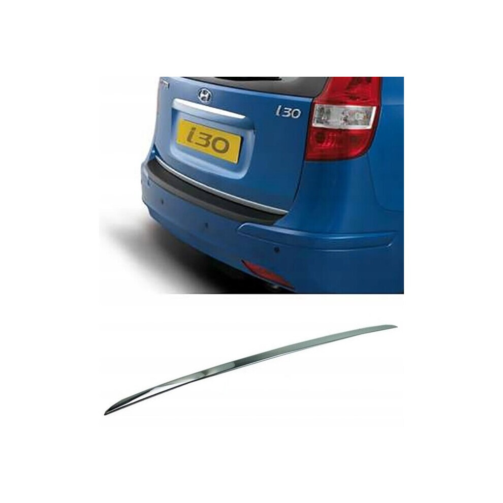 Hyundai I30 Estate Cw Chrome Trunk Trim - Tailgate Accent - Premium Car Rear Detail 4109436018774