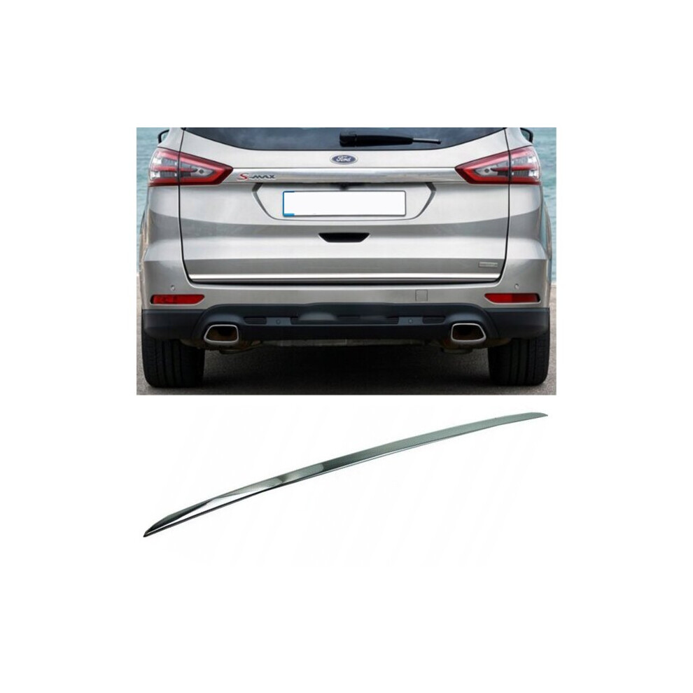 Ford S-Max Ii - Chrome Trunk Trim - Tailgate Accent 4116785554037