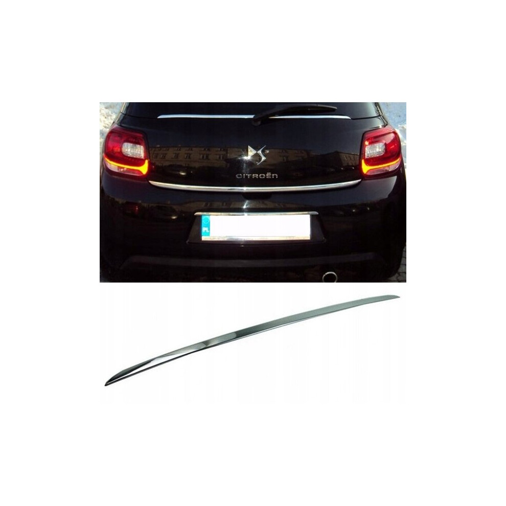 Citroen Ds3 09+ Chrome Trunk Trim - Tailgate Accent 4094846453072