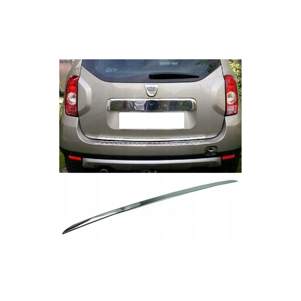 Dacia Duster - Chrome Trunk Trim - Tailgate Accent 4105518981806
