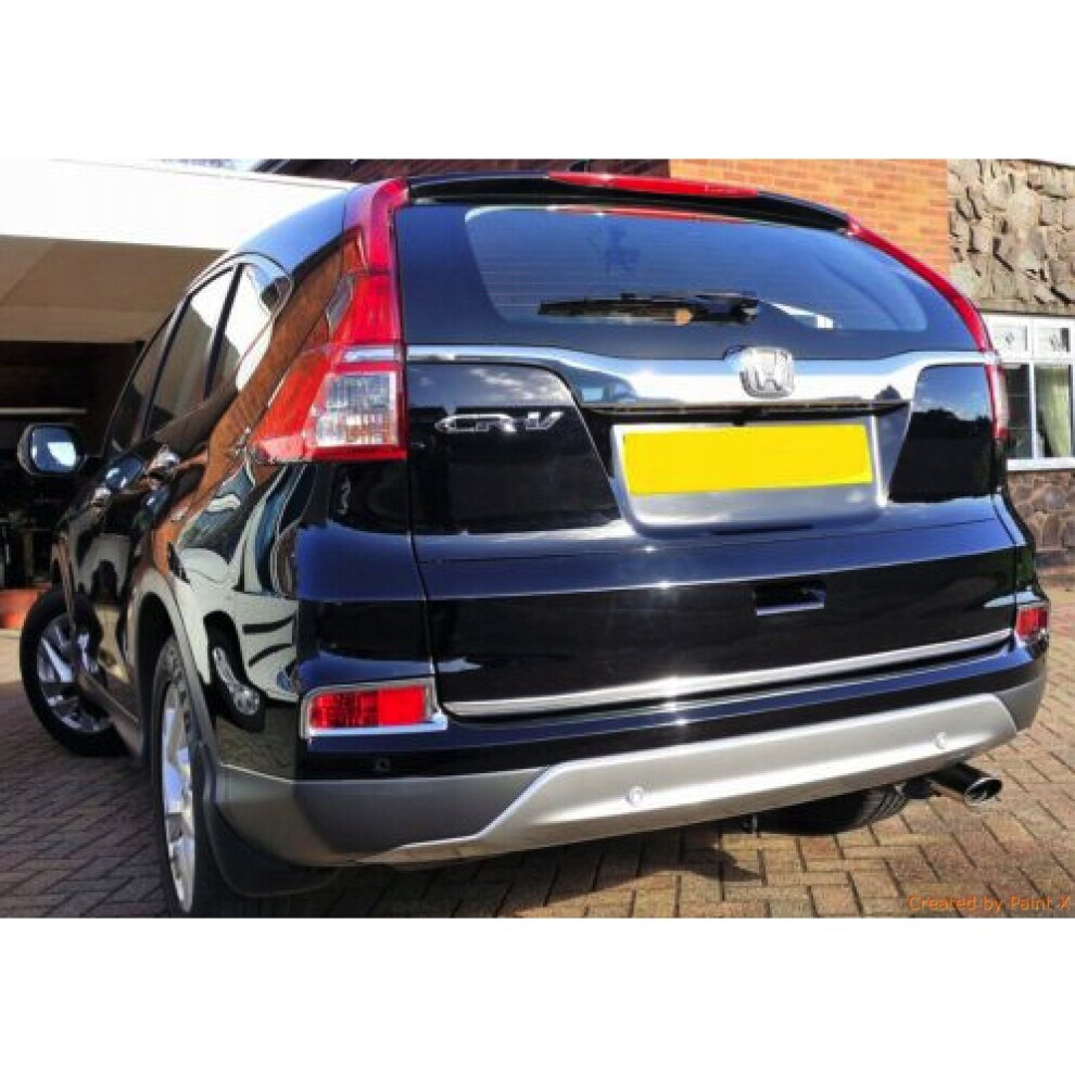 Honda Cr-V Iv Crv Chrome Trunk Trim - Tailgate Accent - Premium Car Rear Detail 4152206618483