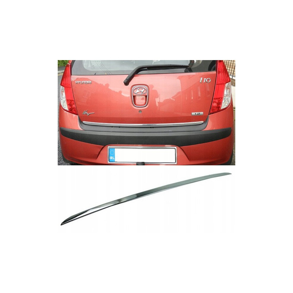 Hyundai I10 I Pa Chrome Trunk Trim - Tailgate Accent - Premium Car Rear Detail 4131843038106
