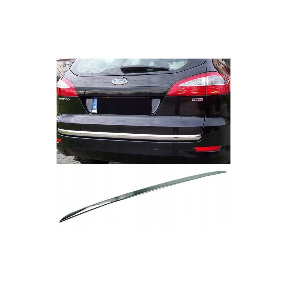 Ford Mondeo Mk4 Kombi - Chrome Trunk Trim - Tailgate Accent 4111817293182