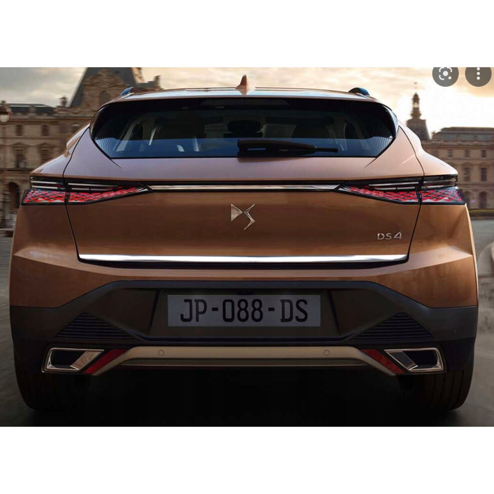 Citroen Ds4 - Chrome Trunk Trim - Tailgate Accent 4135344525097