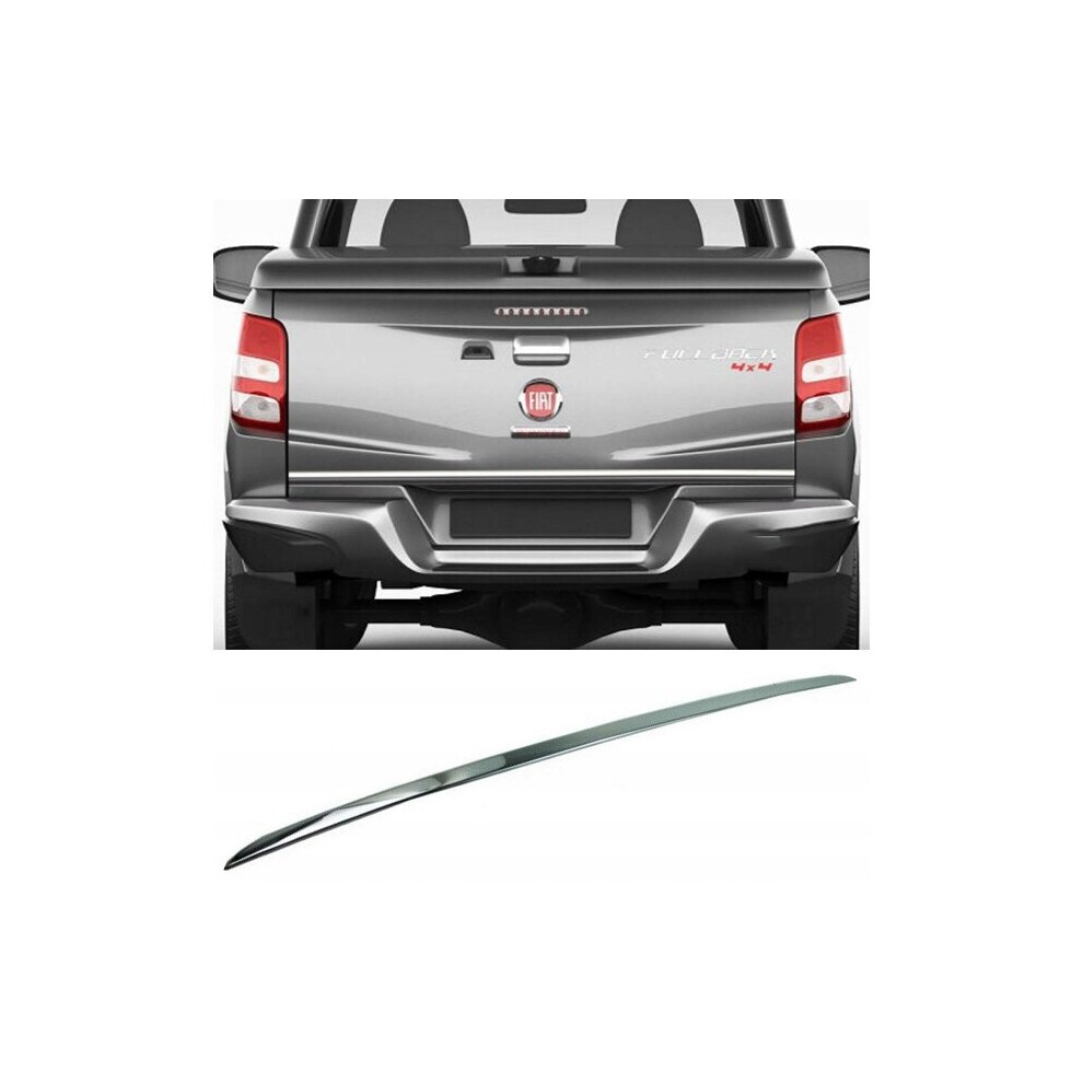 Fiat Fullback 2016- Chrome Trunk Trim - Tailgate Accent 4106375100751