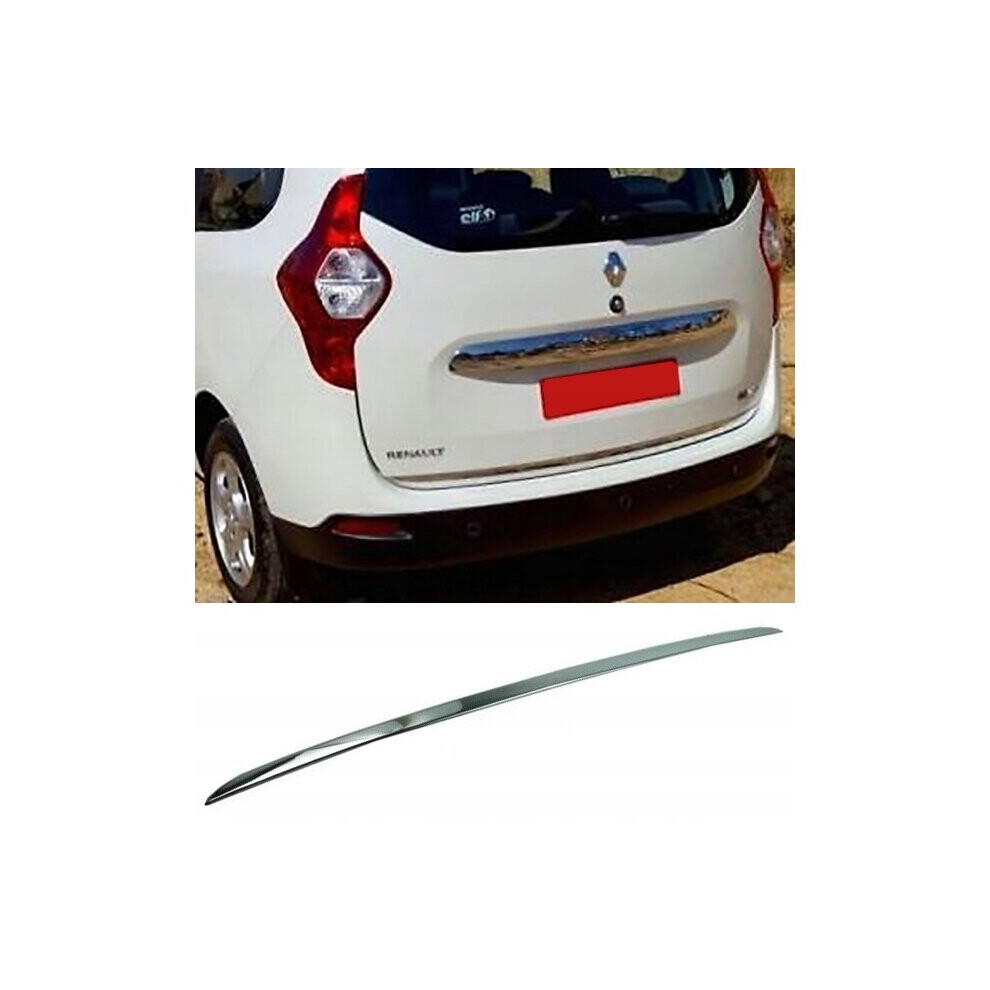 Dacia Lodgy 10- Chrome Trunk Trim - Tailgate Accent 4117232401164