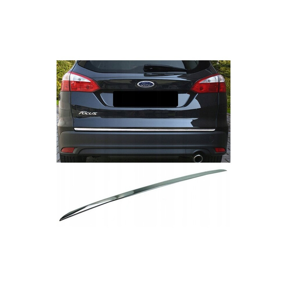 Ford Focus Iii Kombi Chrome Trunk Trim - Tailgate Accent 4100013934012