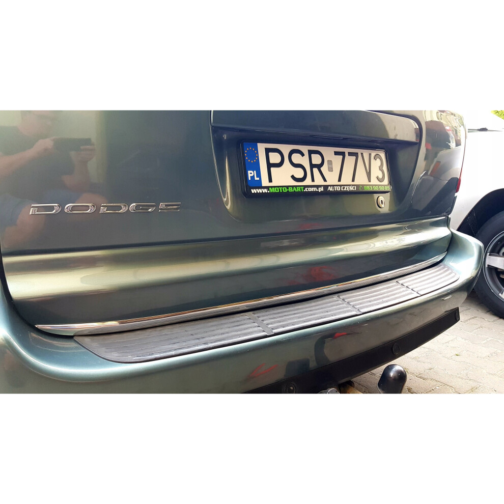 Dodge Grand Caravan - Chrome Trunk Trim - Tailgate Accent 4130779342592