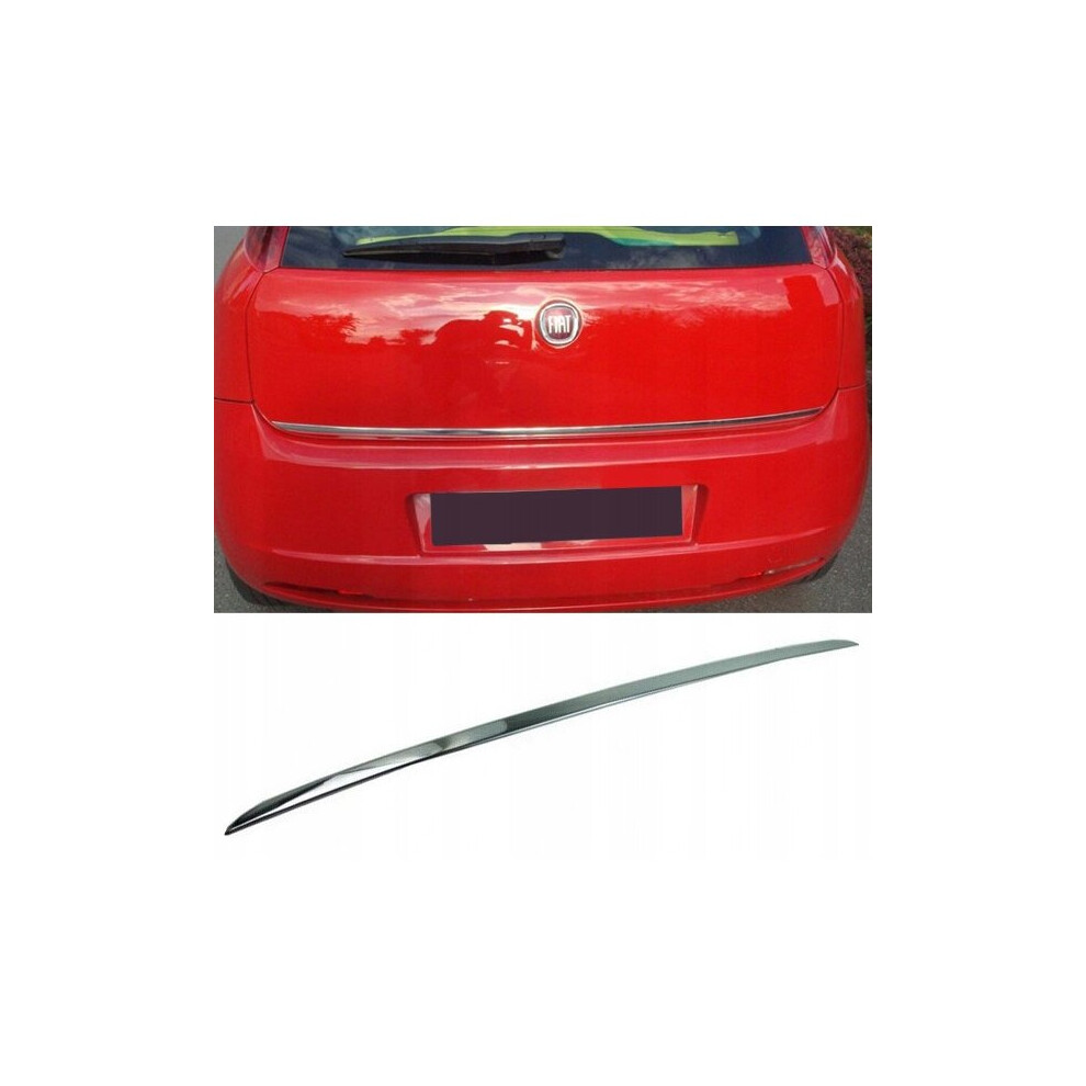 Fiat Grande Punto - Chrome Trunk Trim - Tailgate Accent 4113759310736