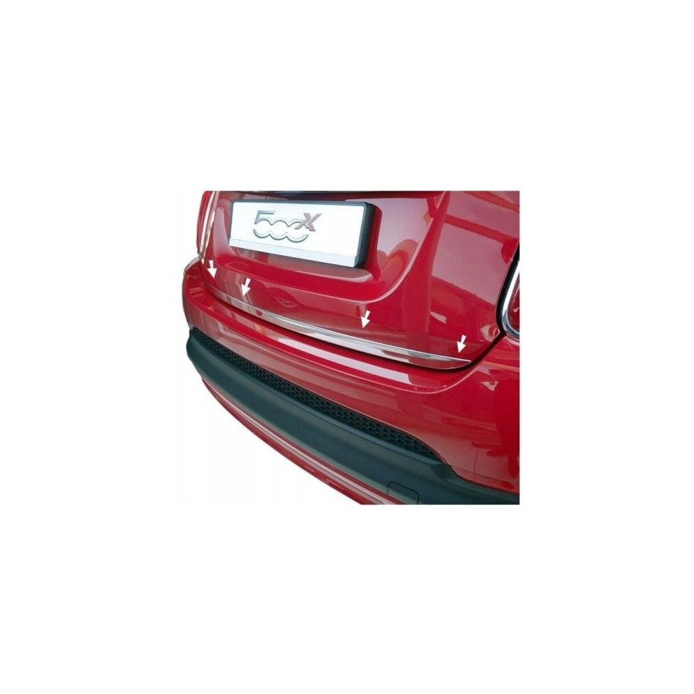 Fiat 500X - Chrome Trunk Trim - Tailgate Accent 4111167595530