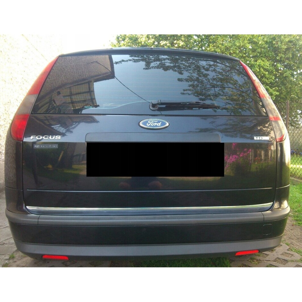 Ford Focus Ii Kombi - Chrome Trunk Trim - Tailgate Accent 4109671197821