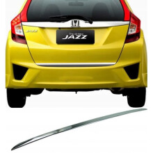 Honda JAZZ IV 13- Chrome Trunk Trim - Tailgate Accent - Premium Car Rear Detail