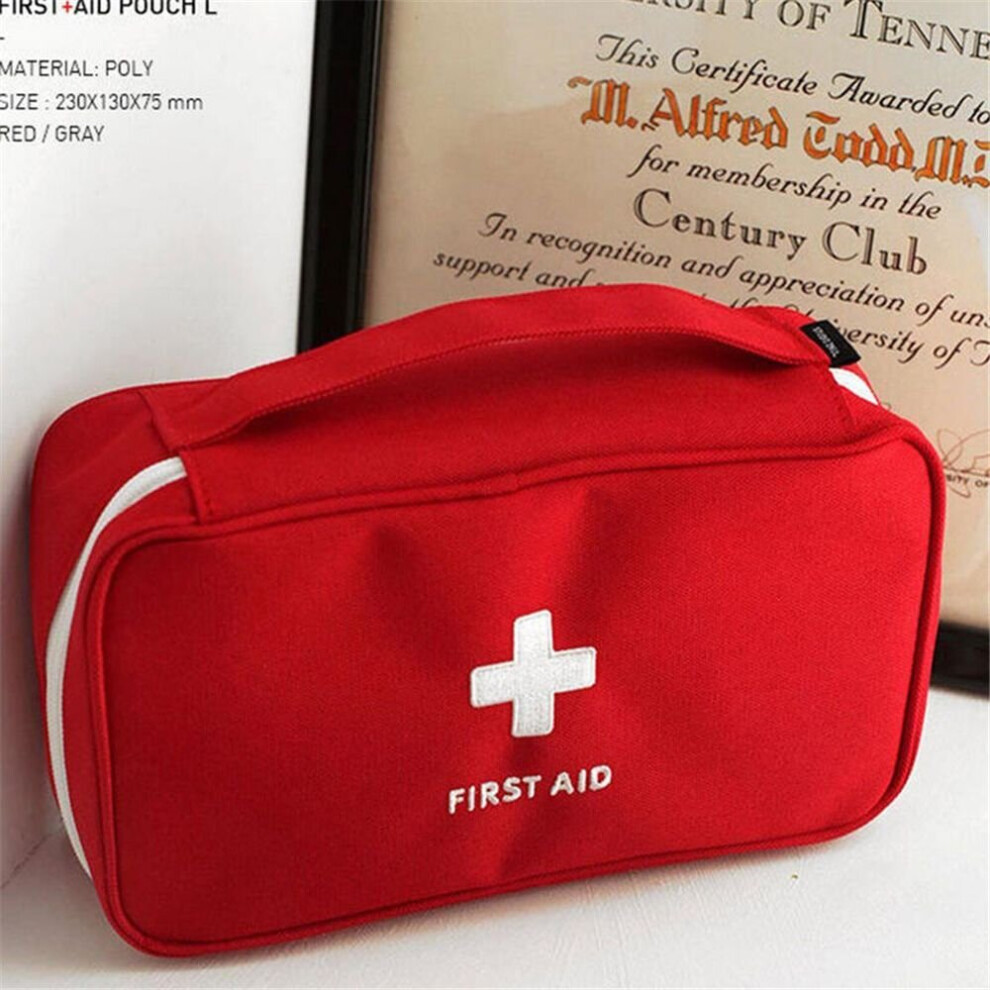 Multicoloured Portable Storage Bag First Aid Emergency Medicine Bag Outdoor Pill Survival Organizer Emergency Kits Package Travel Accessories