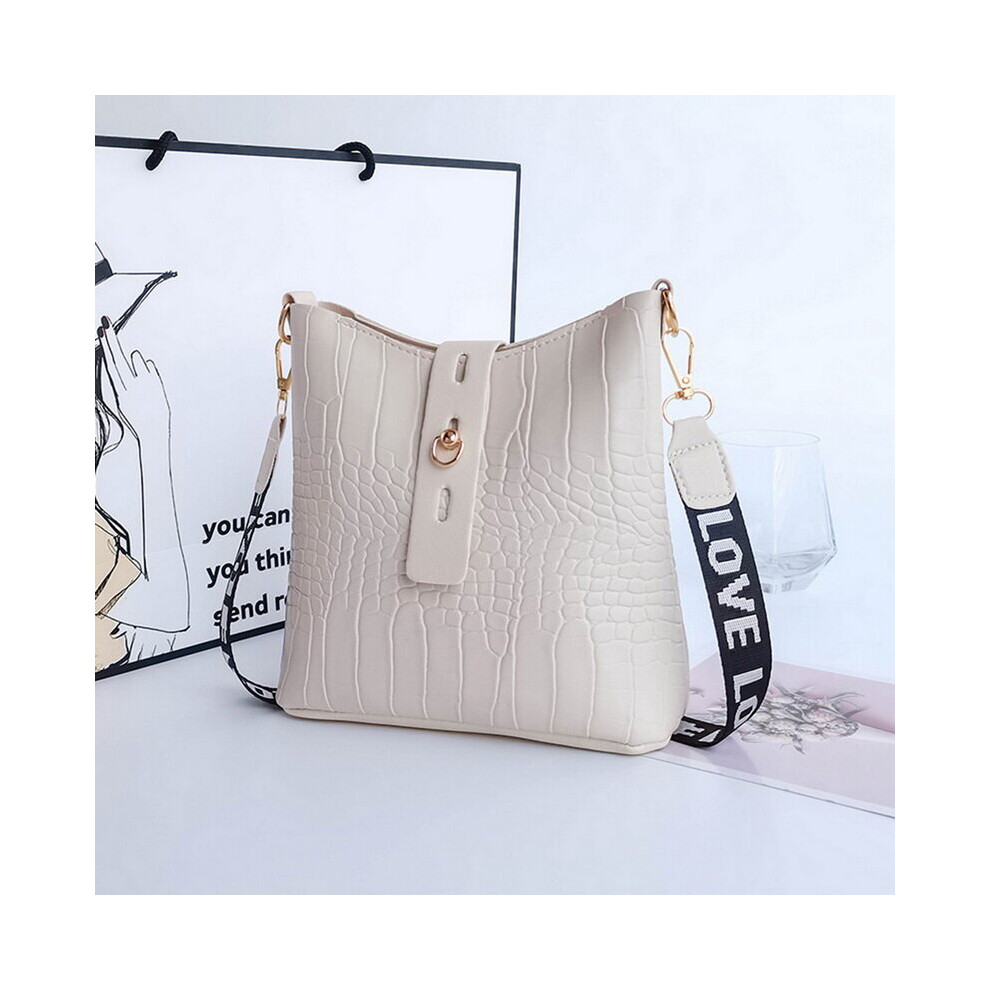 Bags Women Crocodile Bags For Women Pu Leather Crossbody Shoulder Bag Female High Ladies Handbags Bucket Bag-image-OPC-PBTMM7J-NEW