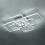 Living And Home (Suqare, 8 Heads) Modern Dimmable LED Chandelier Ceiling Light with Remote 8