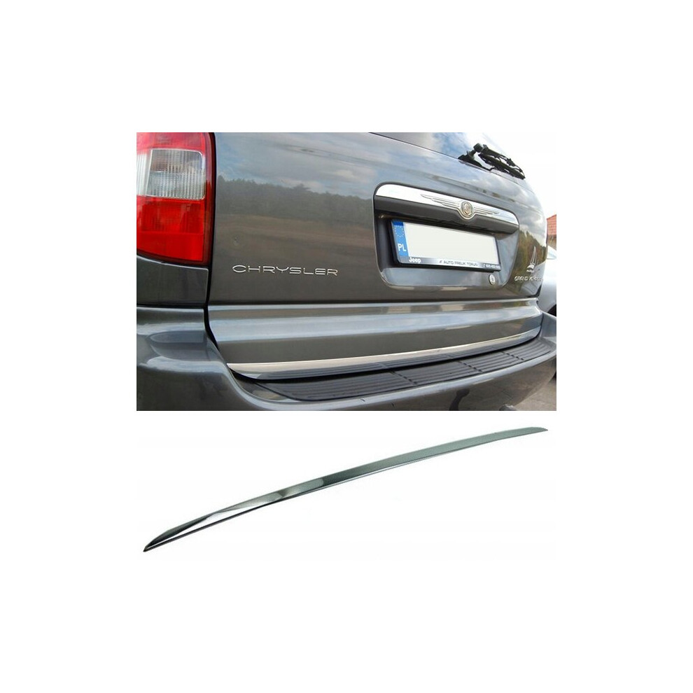 Chrysler Grand Caravan Iii, Iv Chrome Trunk Trim - Tailgate Accent 4110661566206