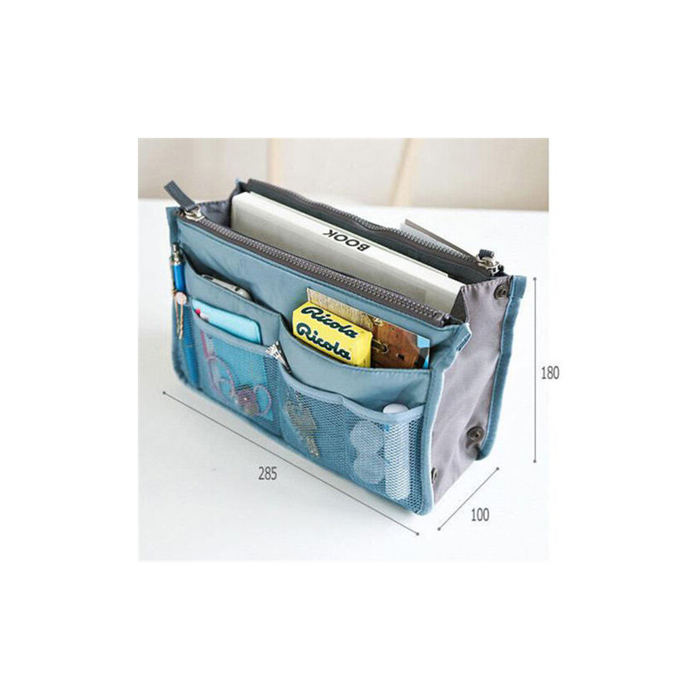 Women Travel Comestic Bag Insert Handbag Organiser Purse Liner Organize