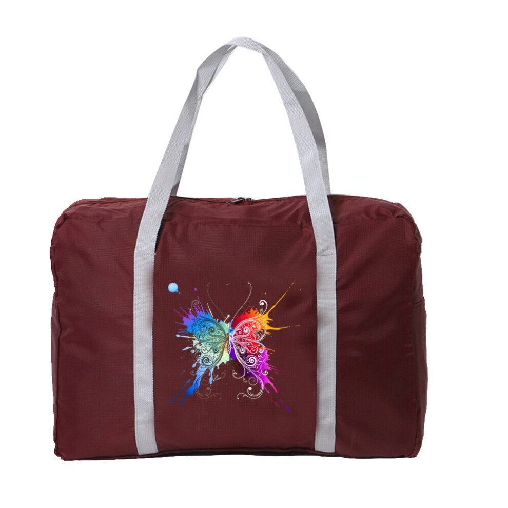 Women Fitness Yoga Travel Bags Unisex Nylon Foldable Large Capacity Bag Luggage WaterProof Zipper Handbags Men Organizer-image-OPC-PBTMQTX-NEW